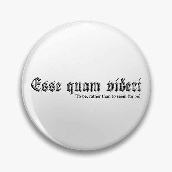 Item preview, Esse quam videri, To be, rather than to seem (to be) designed and sold by MHen.