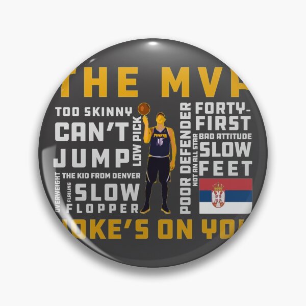 Item preview, Coach Malone Jokic MVP Joke's on you Tee  | Gift T-Shirt designed and sold by juliejeanss.