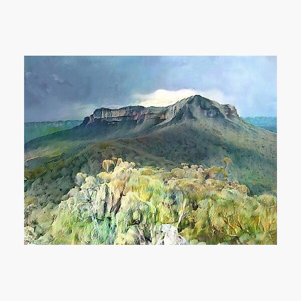 Item preview, Storm over Mt Solitary - Katoomba designed and sold by Kestrelle.