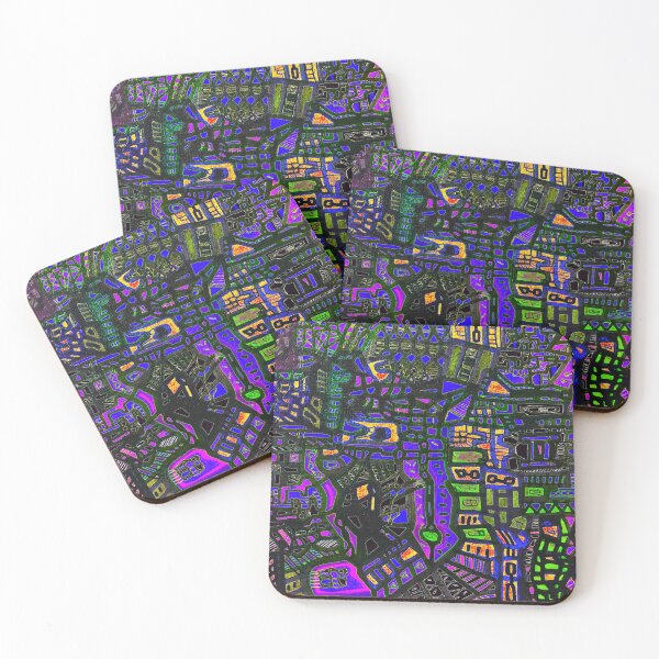 Item preview, Nightscape Abstract designed and sold by sucre77.