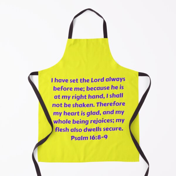 Item preview, Bible Verse Psalm 16:8-9 designed and sold by Prayingwarrior.