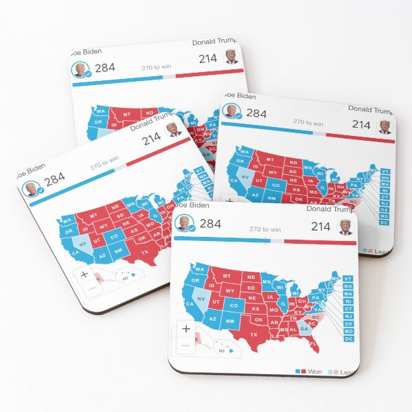 Item preview, Biden Trump Election Results designed and sold by SuperTrouper98.