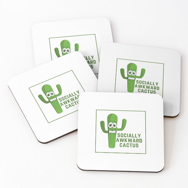 Item preview, Socially Awkward cactus designed and sold by discoverystore.