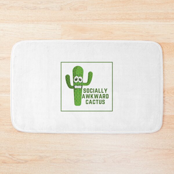 Aperçu de l'œuvre Socially Awkward cactus créée et vendue par discoverystore.