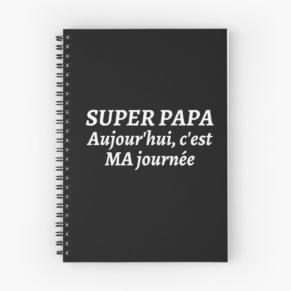 Item preview, Super papa, aujourd'hui c'est ma journée designed and sold by Smileycreation.