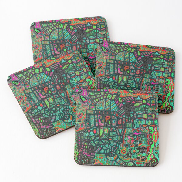 Item preview, Abstract Farmscape designed and sold by sucre77.