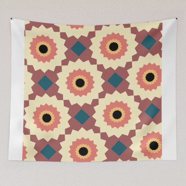 Item preview, Geometric Floral Pattern designed and sold by Designedbyaut.