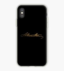 Alexander Hamilton Gold Signature iPhone Case