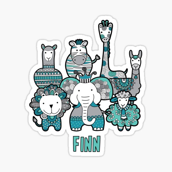Finn & Friends Sticker