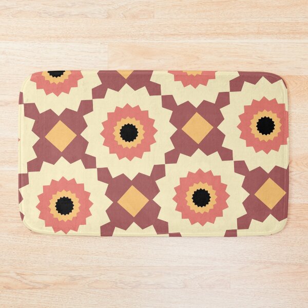 Item preview, Sunflower Geometric Floral Pattern designed and sold by Designedbyaut.