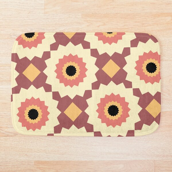 Item preview, Sunflower Geometric Floral Pattern designed and sold by Designedbyaut.