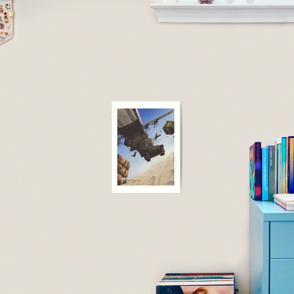 Uncharted 3 - Famous Plane Scene Poster for Sale by UnchartedStore