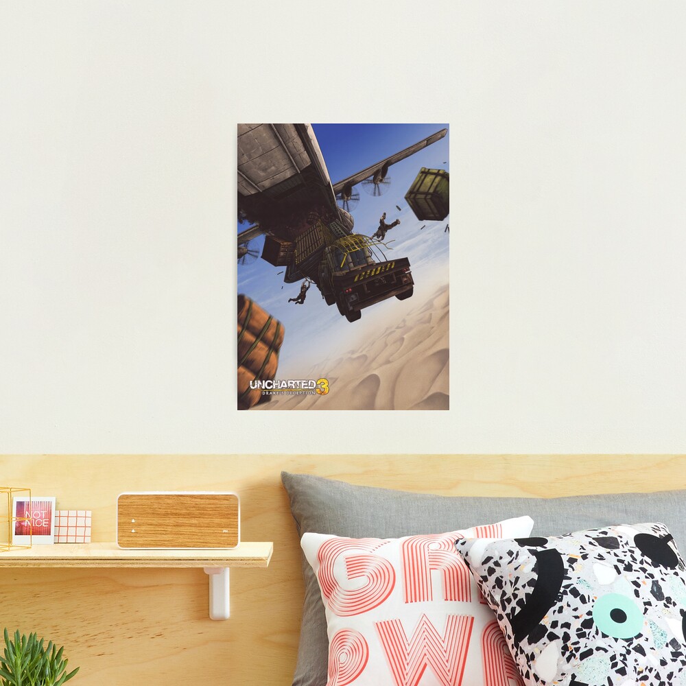 Uncharted 3 - Famous Plane Scene Poster for Sale by UnchartedStore