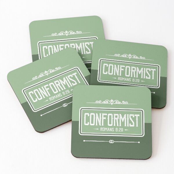 Item preview, Conformist - Romans 8:29 Christian Bible Verse  designed and sold by NoBonesLife.