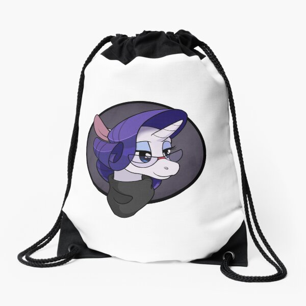"Hey Now" - MLP - Rarity Drawstring Bag
