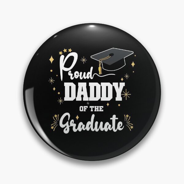 Item preview, Proud Daddy Of Graduate | Bold White Text Family Graduation designed and sold by Estrytee.
