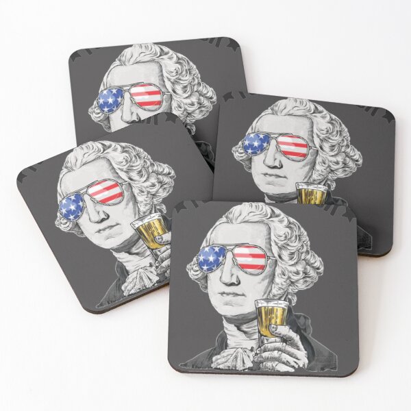 Item preview, George Washington - Too Cool For British Rule 4th Of July  | Gift T-Shirt designed and sold by juliejeanss.