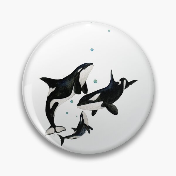 Item preview, Orcas  designed and sold by ColorSplendor.