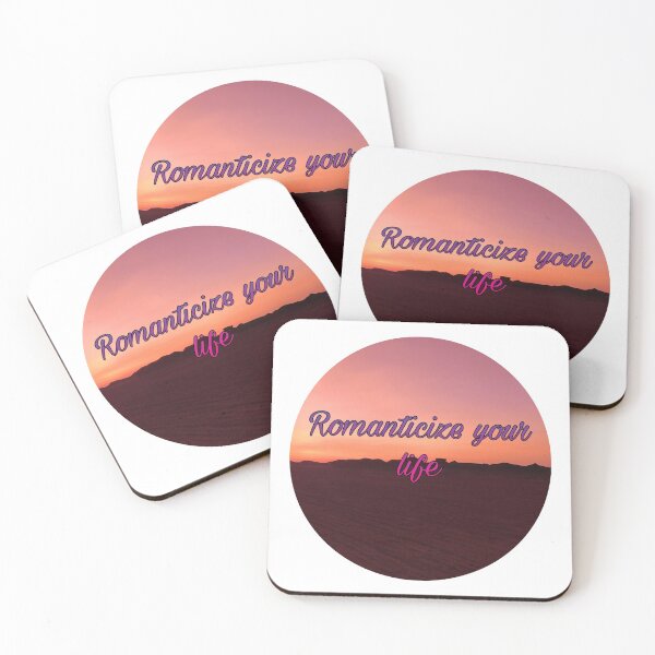 Item preview, Romanticize your life decal designed and sold by callistapaige.