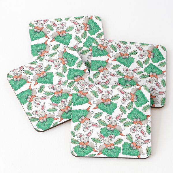 Item preview, Chubby Bunny, Rabbit & Carrots Pattern designed and sold by RhondaChase.
