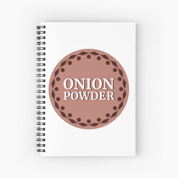 Item preview, Brown Onion Powder Label designed and sold by EmotionArt.