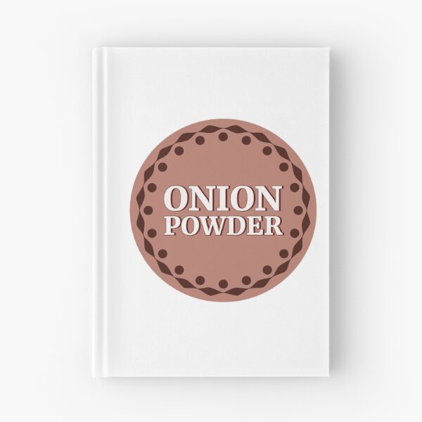 Item preview, Brown Onion Powder Label designed and sold by EmotionArt.