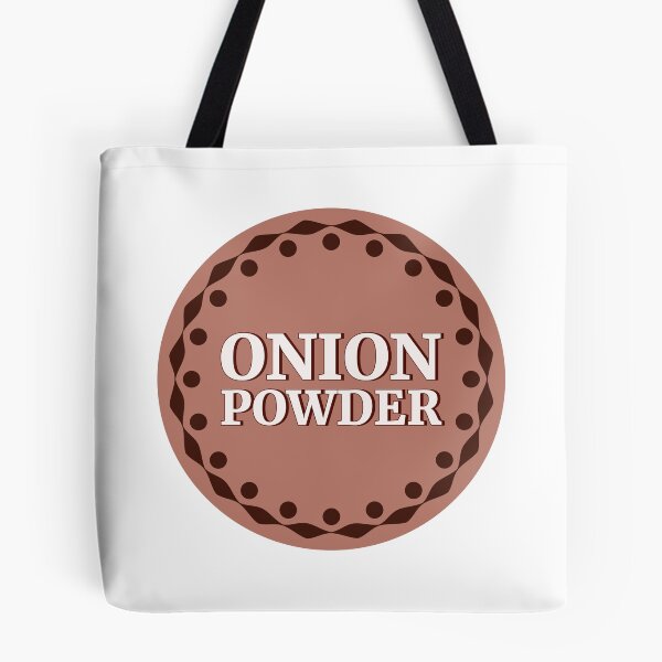 Item preview, Brown Onion Powder Label designed and sold by EmotionArt.