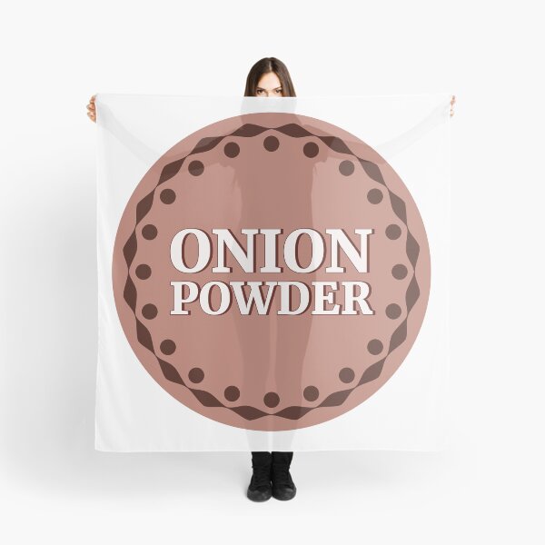 Item preview, Brown Onion Powder Label designed and sold by EmotionArt.