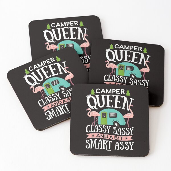 Item preview, Camper Queen Classy Sassy Smart Assy Summer Camping RV  designed and sold by travellb.