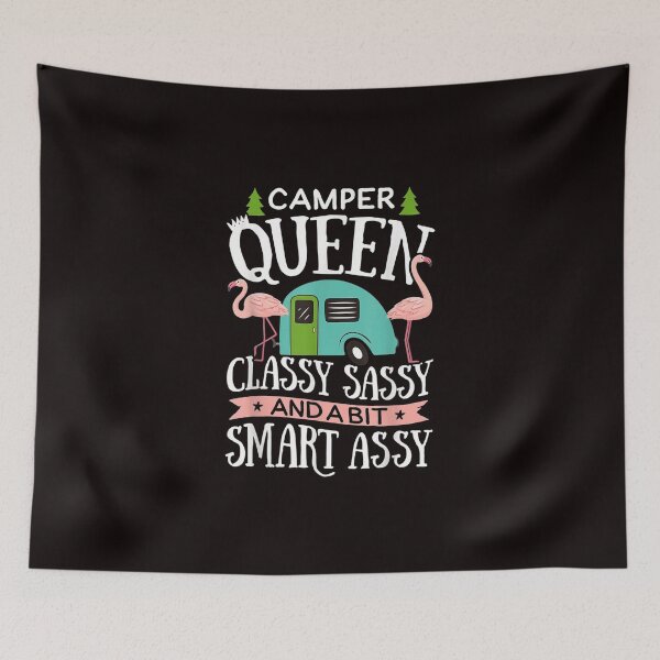 Item preview, Camper Queen Classy Sassy Smart Assy Summer Camping RV  designed and sold by travellb.