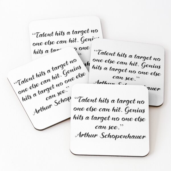 Item preview, Schopenhauer Quotes designed and sold by 4ever-Undaunted.