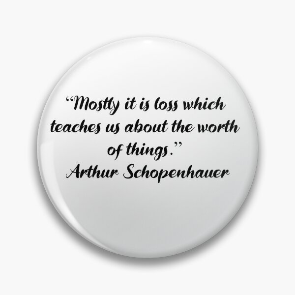 Item preview, Schopenhauer Quotes designed and sold by 4ever-Undaunted.