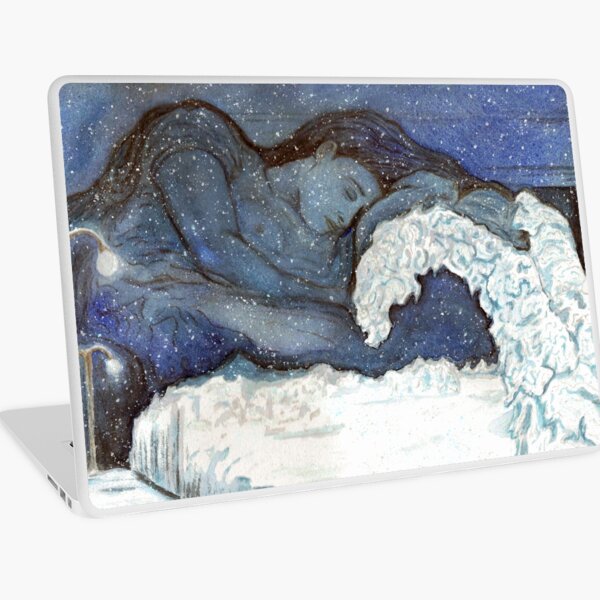 White Night Laptop Skin