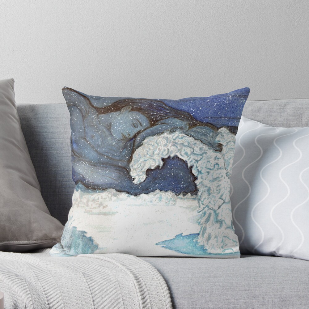 Item preview, Throw Pillow designed and sold by Elaine-Ellis.