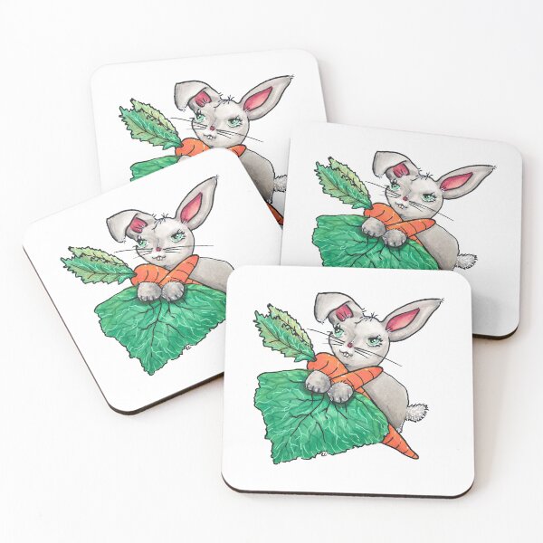 Item preview, Chubby Bunny, Rabbit & Carrots designed and sold by RhondaChase.