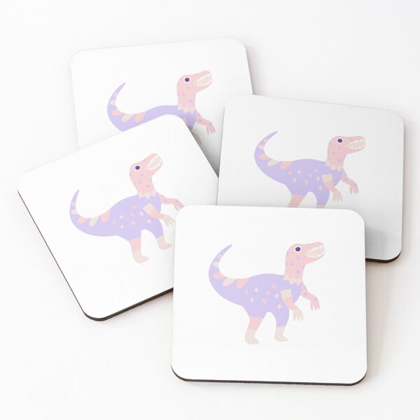 Item preview, Pink and Purple Dino designed and sold by artsy-berri.