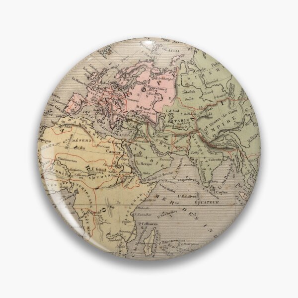 Item preview, World map in 1838 designed and sold by ganje.