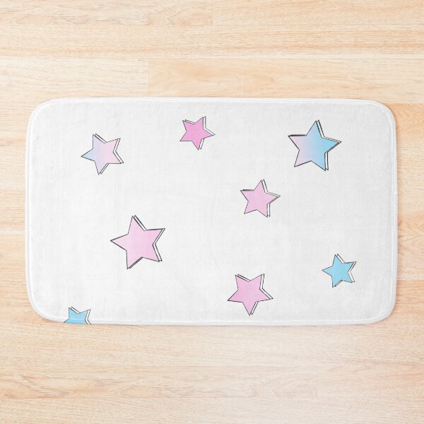 Item preview, Transfemme Pride Double Outline Stars designed and sold by AlexisMG22.