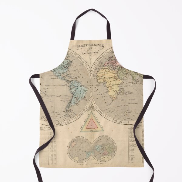 Item preview, World map in 1838 designed and sold by ganje.
