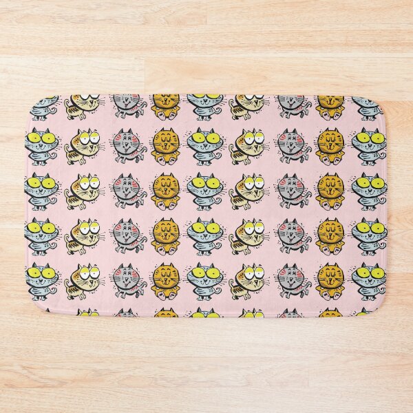 Item preview, The purrfect gift for cat lovers - four happy cats in a row designed and sold by Al Benge.