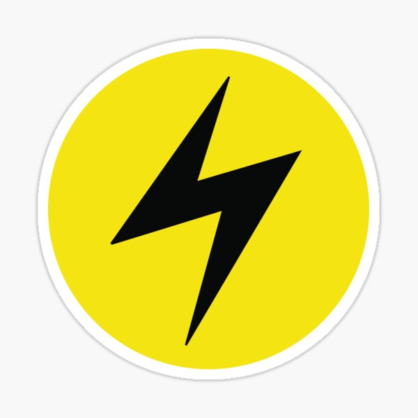 Lightning Energy Sticker