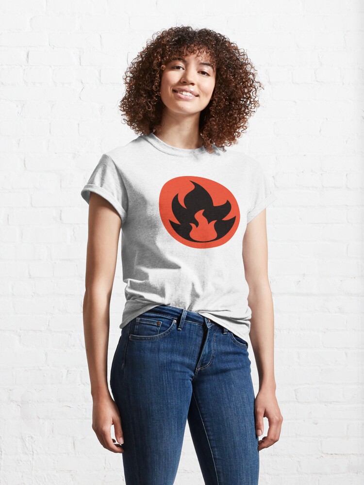 Alternate view of Fire Energy Classic T-Shirt