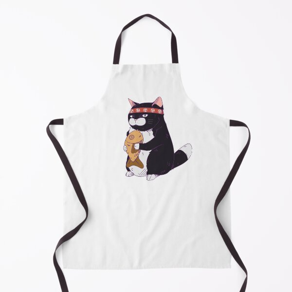 Item preview, Sushi Cat, Sushi Cat with Fish, Cat with Bandana, Samurai Cat designed and sold by Essential Originals.