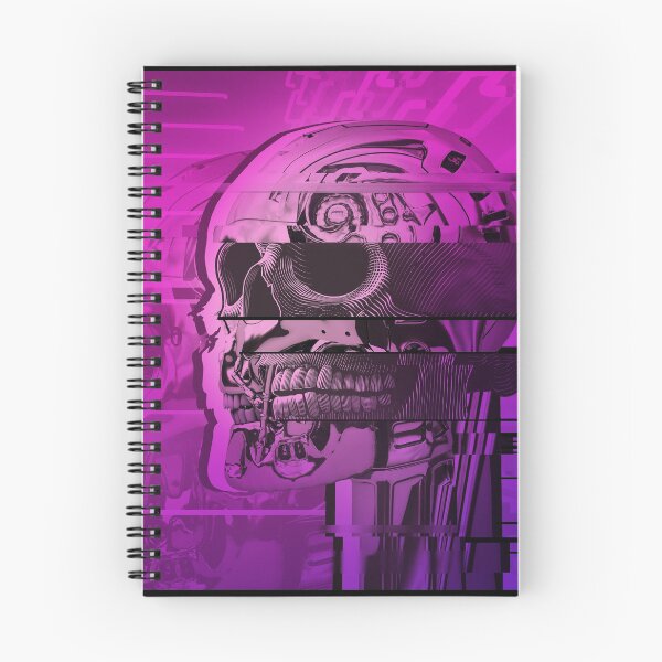 Item preview, Glitch Robot Skull Art designed and sold by ShaireProd.