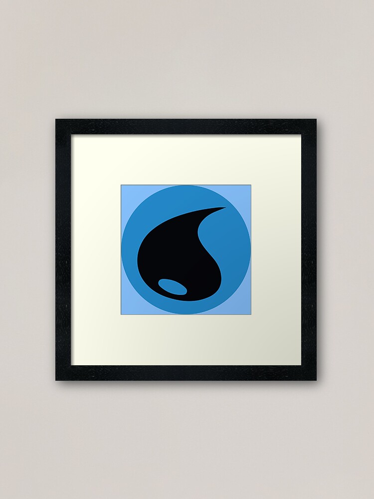 Alternate view of Water Energy Framed Art Print
