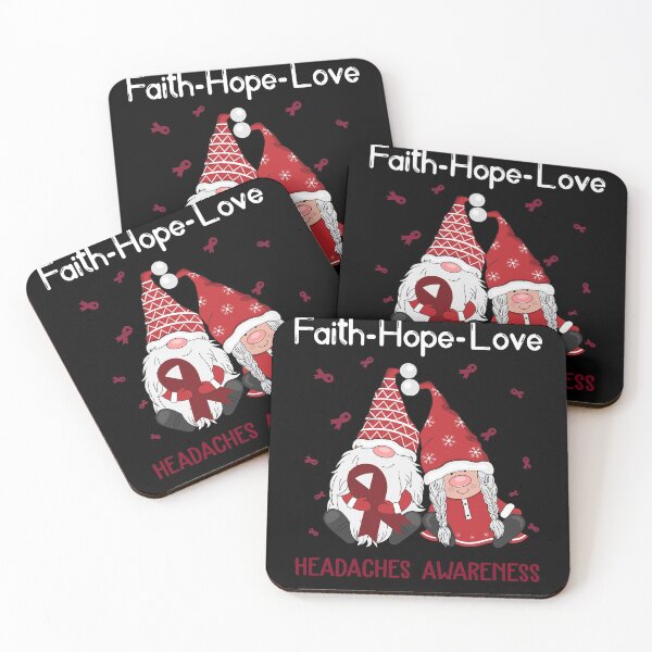Item preview, Faith Hope Love Headaches Awareness designed and sold by Sabfit.