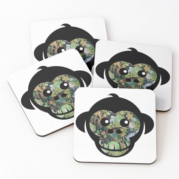 Item preview, Succulents Monkey Face designed and sold by BuzzySpaceBee.