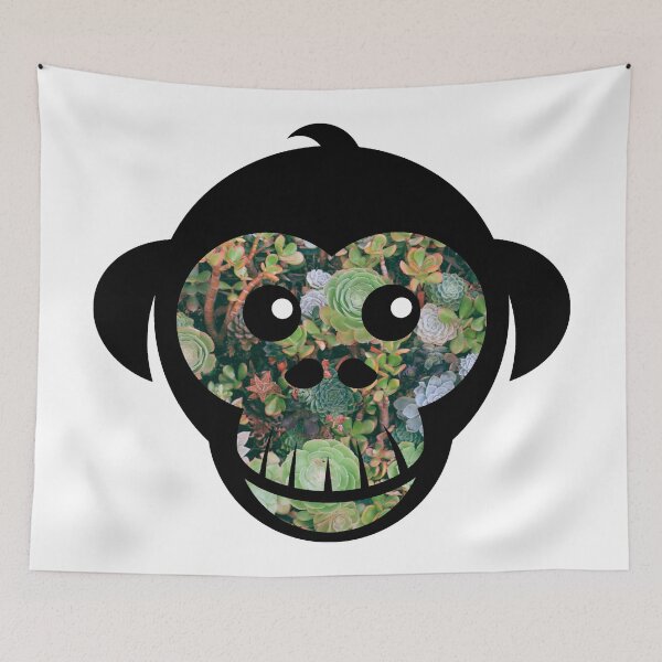 Item preview, Succulents Monkey Face designed and sold by BuzzySpaceBee.