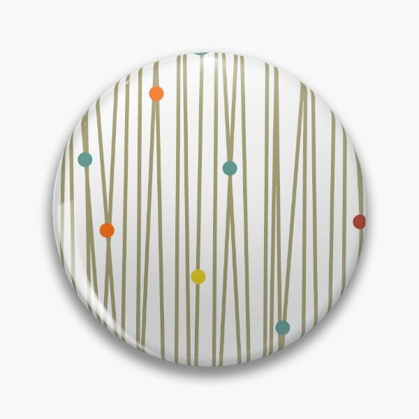 Item preview, Mid-Century Style lines and dots, multicoloured designed and sold by MHen.