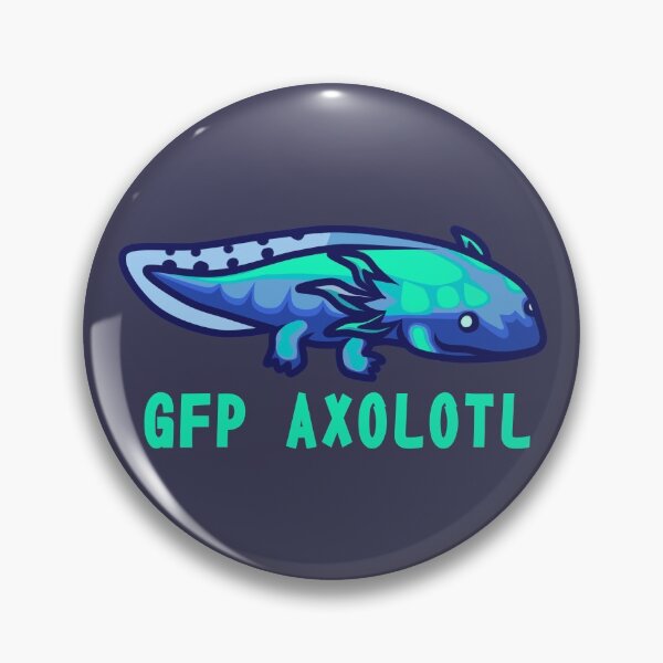 Item preview, GFP axolotl designed and sold by IMPULSEimpact.
